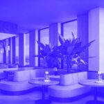 Restaurant ZAP Rendering Innenansicht Lounge-Bereich