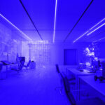 eingefärbtes Rendering des Projektes Mieterausbau TI&M mit der Akzentfarbe von Impuls Plus